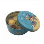 OEM High-Quality Chocolate Round Tin Biscuit Tin Box