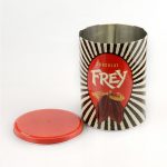Customized Premium Rectangular Metal Packaging Storage Coffee Tin Box